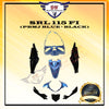 SRL 115 FI (FUEL INJECTION) COVER SET YAMAHA LAGENDA 115FI (PBMJ BLUE + BLACK)