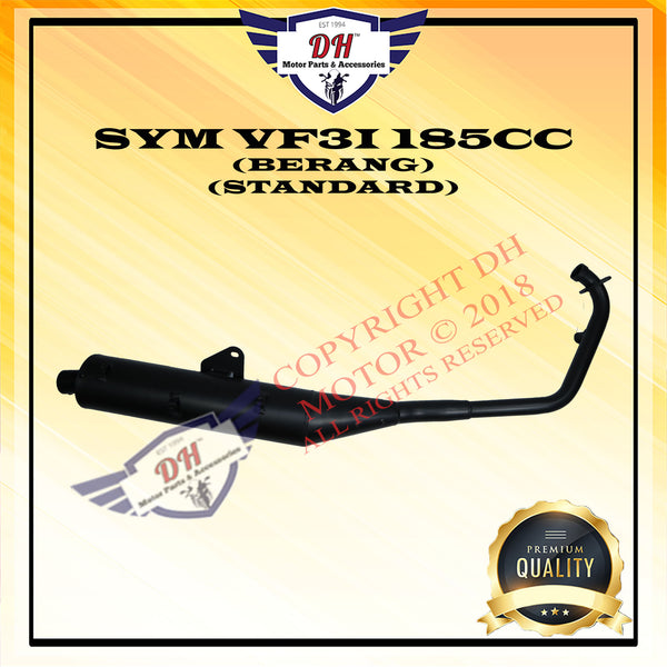 SYM VF3I 185CC BERANG EXHAUST MUFFLER (STANDARD) PIPE SYM