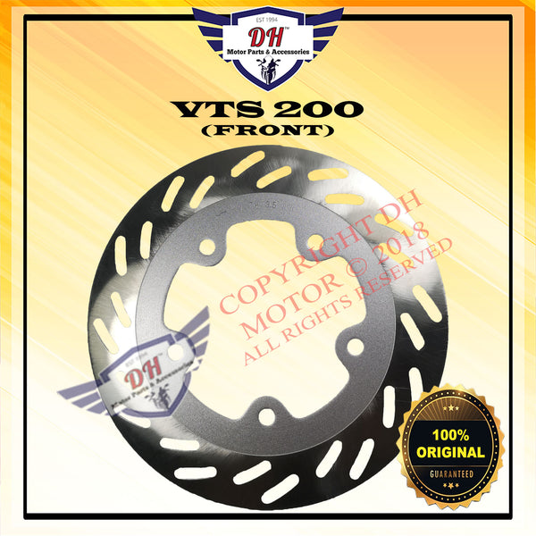 VTS 200 (ORIGINAL) FRONT BRAKE DISC SYM