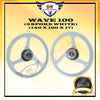 WAVE 100 / EX5 DREAM / WAVE 100 R (NO DISC) SPORT RIM WITH BUSH AND BEARING 3 SPOKE 140 X 160 X 17 HONDA