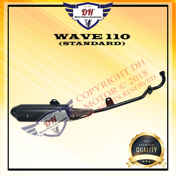 WAVE 110 / DASH 110 V1 EXHAUST MUFFLER (STANDARD) PIPE HONDA