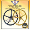WAVE 125 / WAVE 125 X / WAVE 125 S / WAVE 100 R (DISC) ENKEI SPORT RIM WITH BUSH AND BEARING SP522 140 X 140 X 17 HONDA