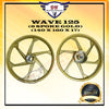 WAVE 125 / WAVE 125 X / WAVE 125 S / WAVE 100 R (DISC) SPORT RIM WITH BUSH AND BEARING 6 SPOKE 140 X 160 X 17 HONDA