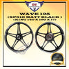 WAVE 125 / WAVE 125 X / WAVE 125 S / WAVE 100 R (DISC) SPORT RIM WITH BUSH AND BEARING SP510 140 X 160 X 17