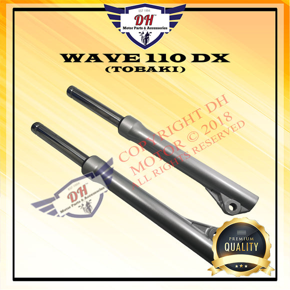 WAVE 110 DX / WAVE 110 S / ALPHA (NO DISC) (TOBAKI) FORK STANDARD HONDA
