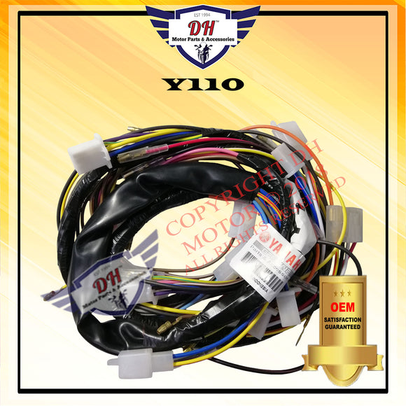 Y110 SS (OEM) WIRING BODY WIRE HARNESS FULL SET YAMAHA