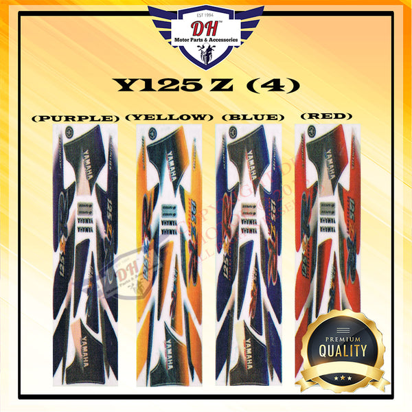 Y125 ZR (4) STICKER BODY STRIPE YAMAHA 125 125ZR