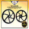 Y125 Z (ORIGINAL) SPORT RIM WITH BUSH AND BEARING 6 SPOKE 160 X 185 X 17 YAMAHA