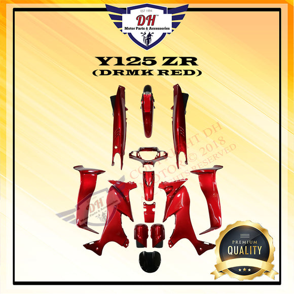 Y125 ZR COVER SET (DRMK RED) YAMAHA 125 125Z 125ZR Y125Z Y125ZR