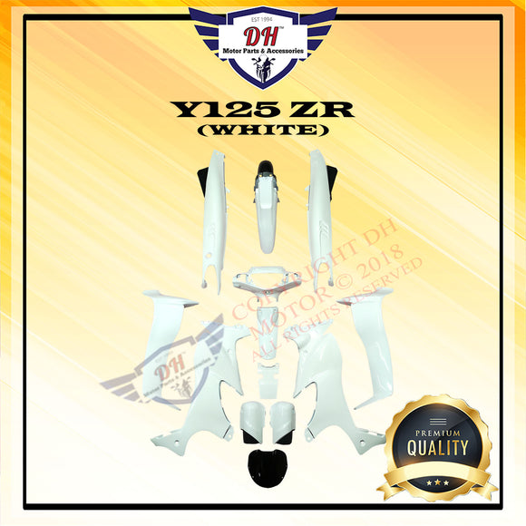 Y125 ZR COVER SET (WHITE) YAMAHA 125 125Z 125ZR Y125Z Y125ZR