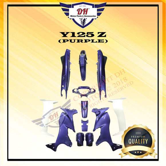 Y125 Z COVER SET (PURPLE) YAMAHA 125 125Z 125ZR Y125Z Y125ZR