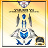 Y150 ZR COVER SET (VBMC5 BLUE + GREY) YAMAHA Y15 LC150