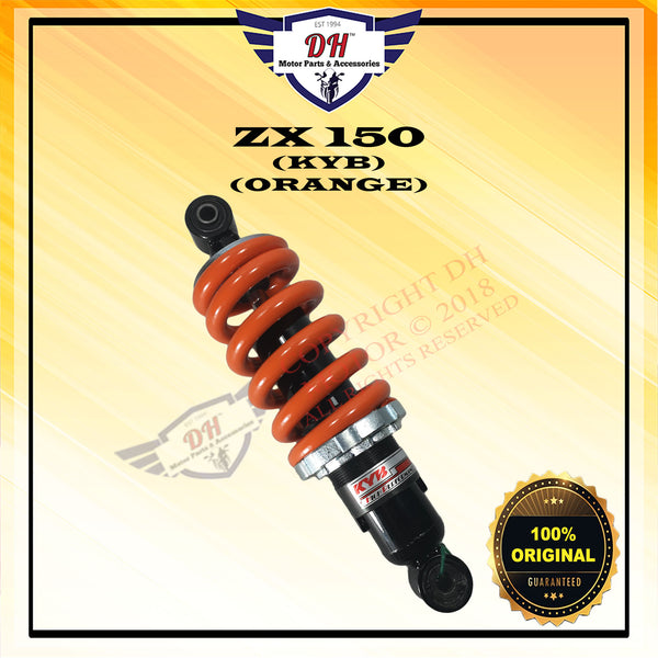 ZX 150 (KYB) REAR MONOSHOCK (ORANGE) STANDARD KAWASAKI